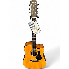 Used Alvarez AD30CE Natural Acoustic Electric Guitar