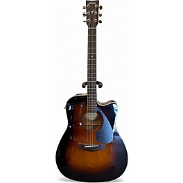 Used Yamaha FX335C Tobacco Sunburst Acoustic Electric Guitar