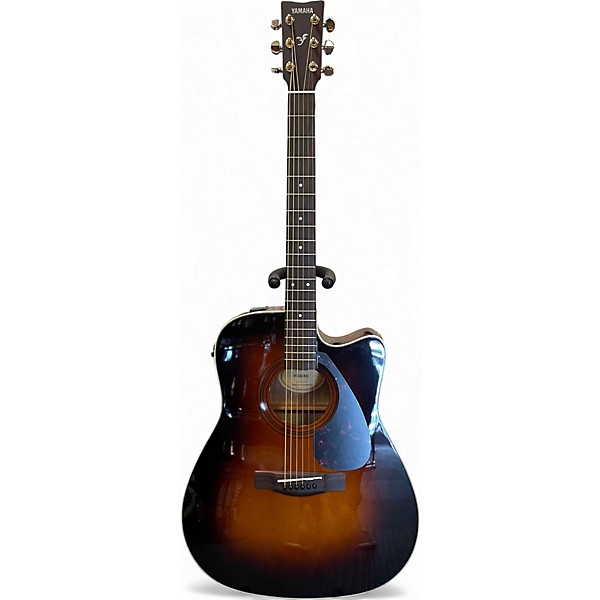 Used Yamaha FX335C Tobacco Sunburst Acoustic Electric Guitar