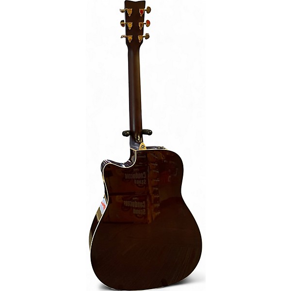 Used Yamaha FX335C Tobacco Sunburst Acoustic Electric Guitar