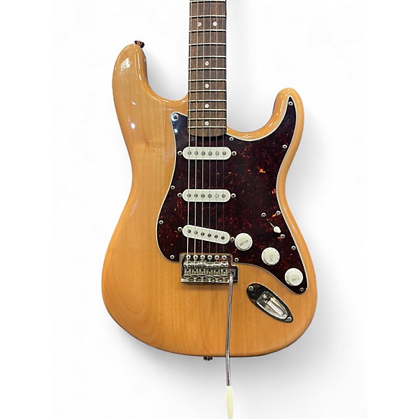 Used 2019 Squier Classic Vibe 1970s Stratocaster Natural Solid Body Electric Guitar