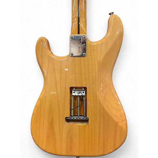 Used 2019 Squier Classic Vibe 1970s Stratocaster Natural Solid Body Electric Guitar