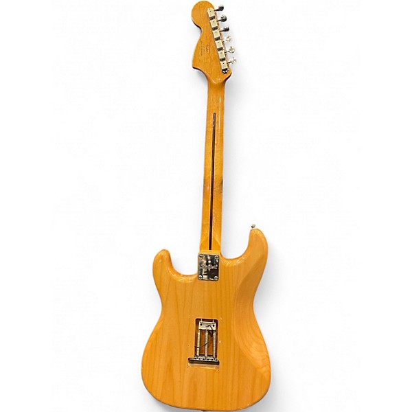 Used 2019 Squier Classic Vibe 1970s Stratocaster Natural Solid Body Electric Guitar