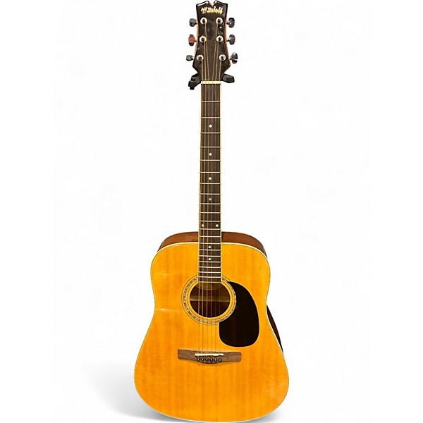 Used Mitchell MD100 Natural Acoustic Guitar