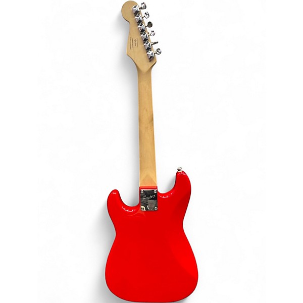 Used Squier Mini Affinity Stratocaster Candy Apple Red Electric Guitar