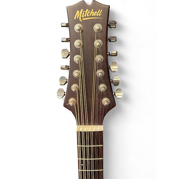 Used Mitchell T331TCE Mahogany 12 String Acoustic Electric Guitar