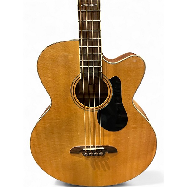 Used Alvarez AB60CE Natural Acoustic Bass Guitar