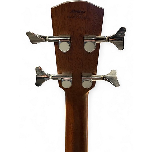 Used Alvarez AB60CE Natural Acoustic Bass Guitar