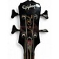 Used Epiphone Les Paul Special Bass Trans Black Electric Bass Guitar