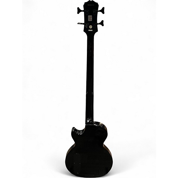 Used Epiphone Les Paul Special Bass Trans Black Electric Bass Guitar
