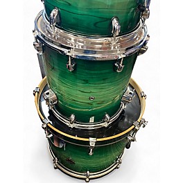 Used Mapex 4 Piece ARMORY FUSHION Green Drum Kit