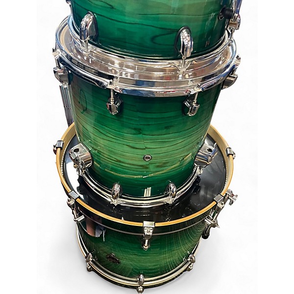Used Mapex 4 Piece ARMORY FUSHION Green Drum Kit