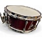 Used Mapex 14in BLACK PANTER RED Drum