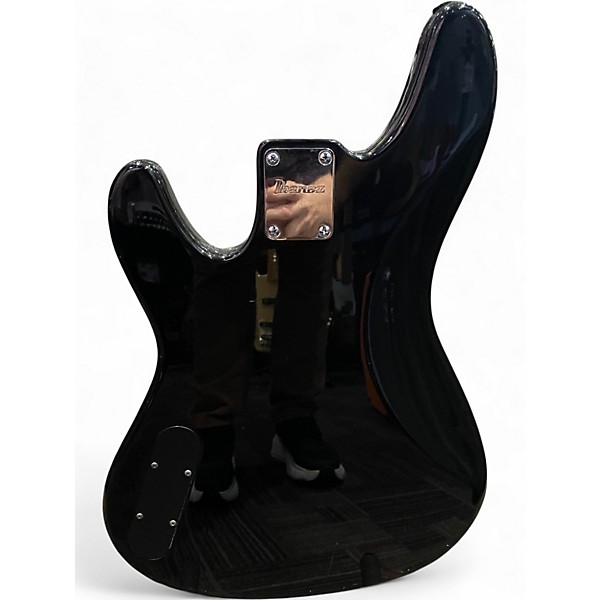 Used Ibanez TR50 R Bass Black Electric Bass Guitar