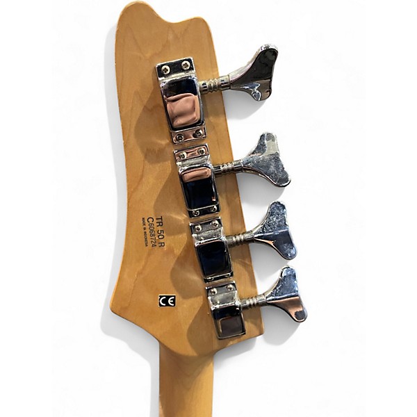 Used Ibanez TR50 R Bass Black Electric Bass Guitar