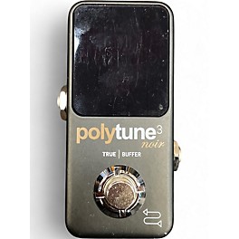 Used TC Electronic Polytune Noir Mini 3 Tuner Tuner Pedal