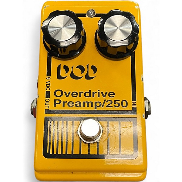 Used DOD Analog Overdrive Preamp 250 Effect Pedal