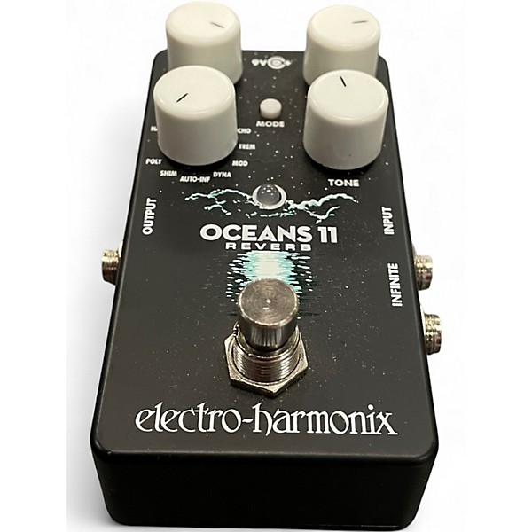 Used Electro-Harmonix Oceans 11  Reverb Effect Pedal