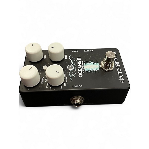 Used Electro-Harmonix Oceans 11  Reverb Effect Pedal