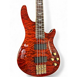 Used Schecter Guitar Research DIAMOND SERIES C-4 BASS RED BURST Electric Bass Guitar