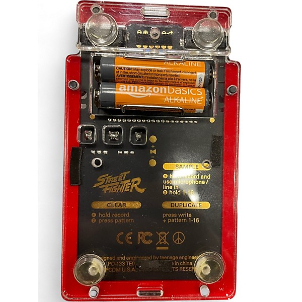 Used teenage engineering PO 133 Pocket Operator Street Fighter Synthesizer