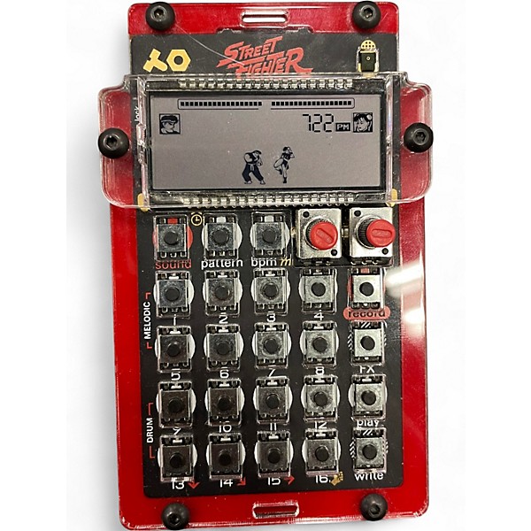 Used teenage engineering PO 133 Pocket Operator Street Fighter Synthesizer