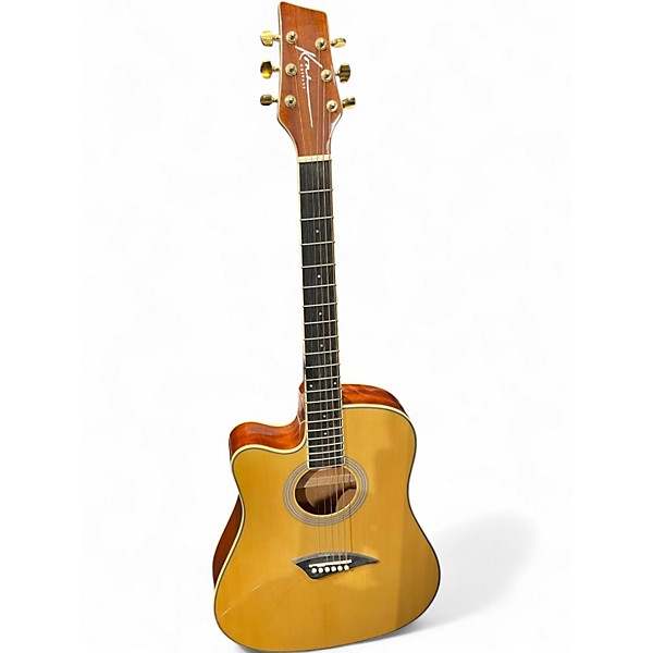 Used Kona K2LN Natural Acoustic Electric Guitar