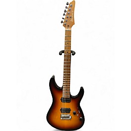 Used Ibanez AZ2402 Prestige Sunburst Solid Body Electric Guitar