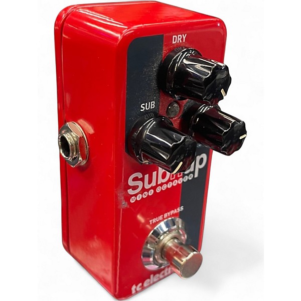 Used TC Electronic Sub N Up Mini Octaver Effect Pedal