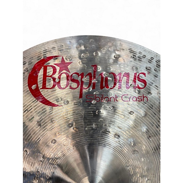 Used Bosphorus Cymbals 18in EBC SIBILANT CRASH Cymbal