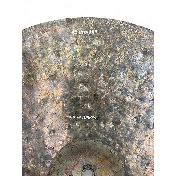 Used Bosphorus Cymbals 18in EBC SIBILANT CRASH Cymbal