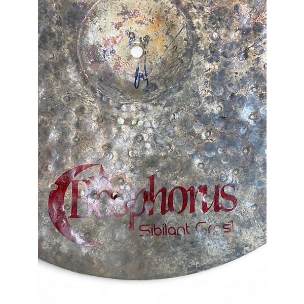 Used Bosphorus Cymbals 18in EBC SIBILANT CRASH Cymbal