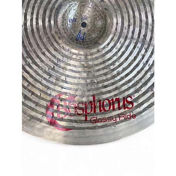 Used Bosphorus Cymbals 21in EBC SERIES GLASSY RIDE Cymbal