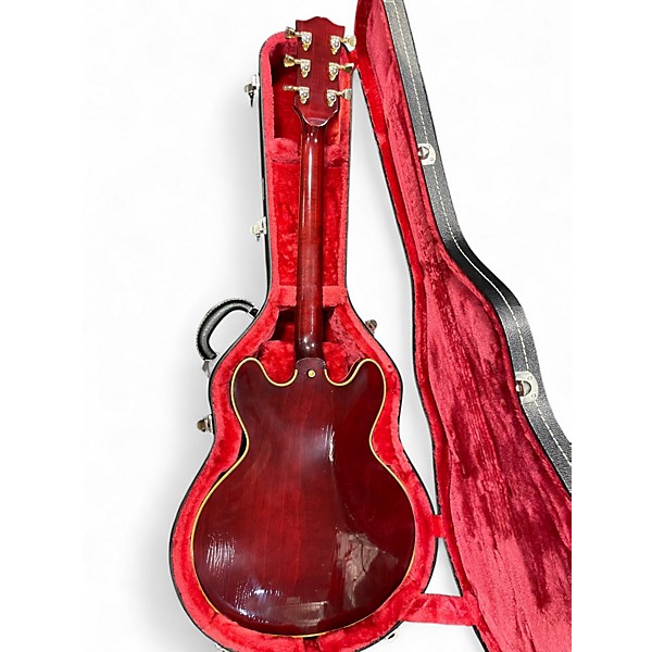 Used Gibson ES-355TD Custom Shop Chuck Berry Burgundy Hollow Body Electric Guitar