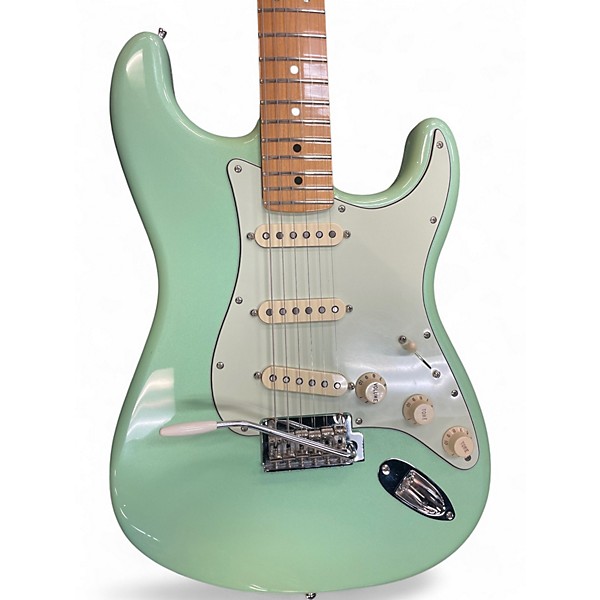 Used Fender Player Stratocaster BIRCH GREEN Solid Body Electric Guitar