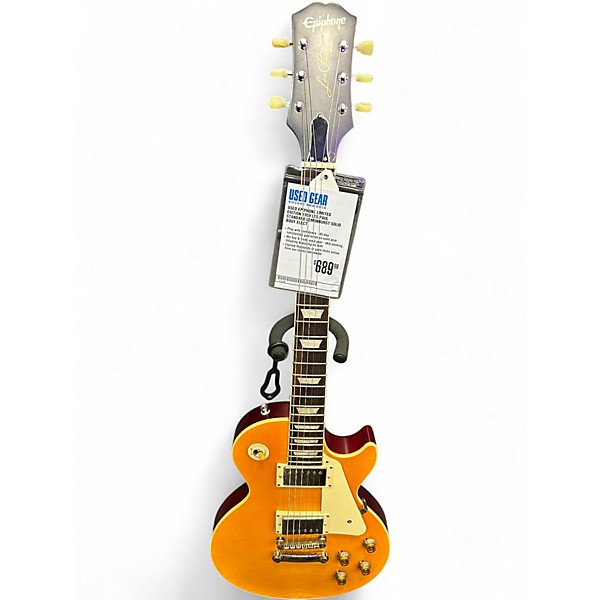 Used Epiphone Limited Edition 1959 Les Paul Standard Lemonburst Solid Body Electric Guitar