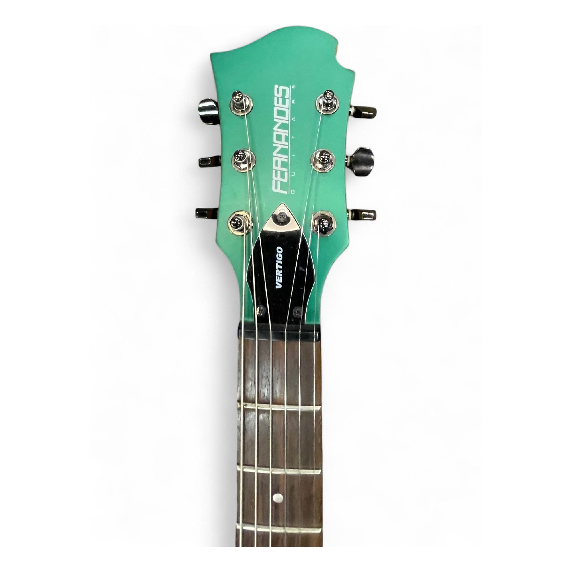 Used Fernandes VERTIGO X Green Solid Body Electric Guitar