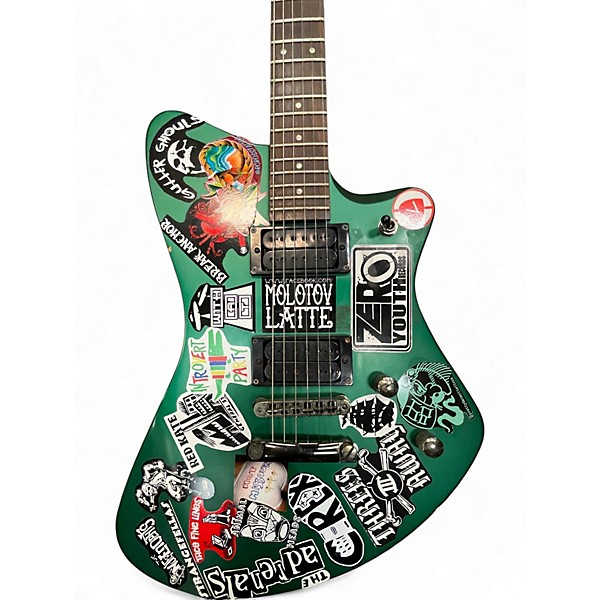 Used Fernandes VERTIGO X Green Solid Body Electric Guitar