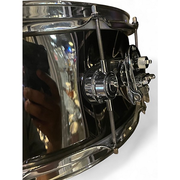 Used DW 6.5X14 Collector's Series Snare Black Nickel Over Brass Drum