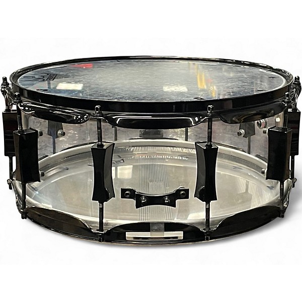 Used Pork Pie 6X14 Pork Lite Snare Acrylic Drum