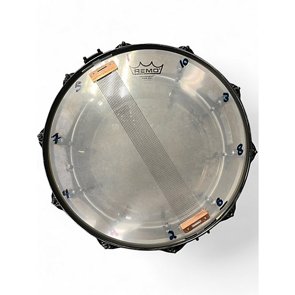 Used Pork Pie 6X14 Pork Lite Snare Acrylic Drum