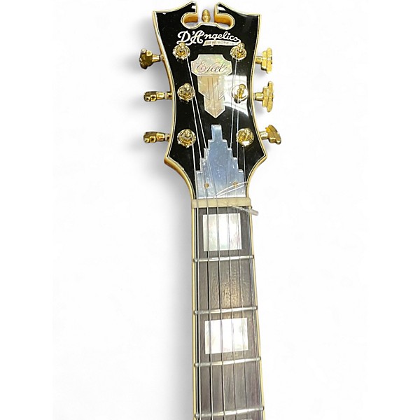 Used D'Angelico EX-SS Natural Hollow Body Electric Guitar