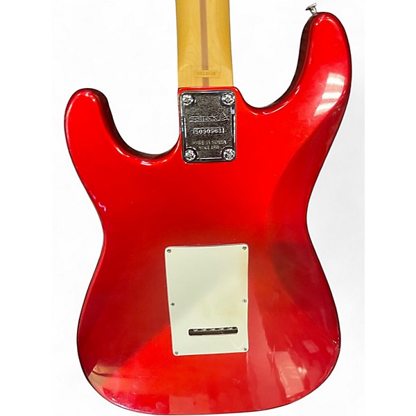 Used Samick SVE130 Candy Apple Red Solid Body Electric Guitar