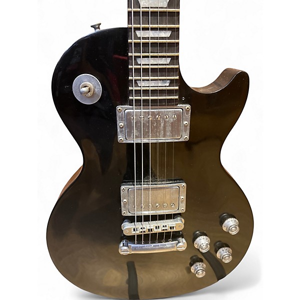 Used Gibson Les Paul Studio Black Solid Body Electric Guitar