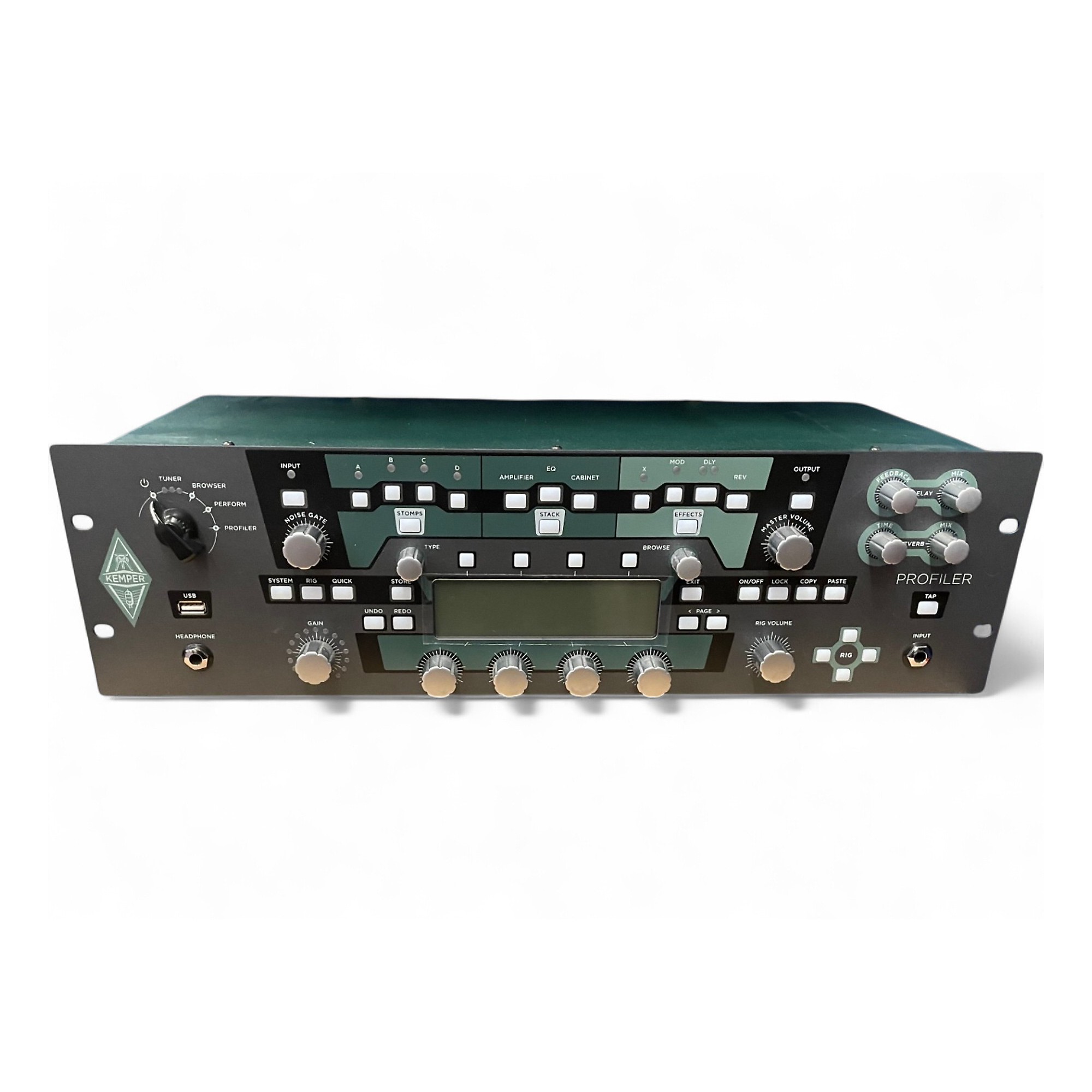 Used Kemper Profiler PowerRack 600W Class D Profiling Solid State