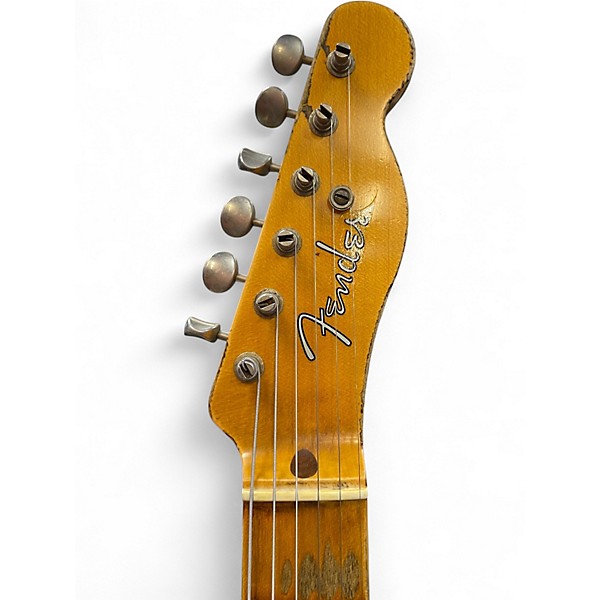 Used Fender Custom Shop LTD NAMM 1951 Nocaster Heavy Relic Nocaster Blonde Solid Body Electric Guitar