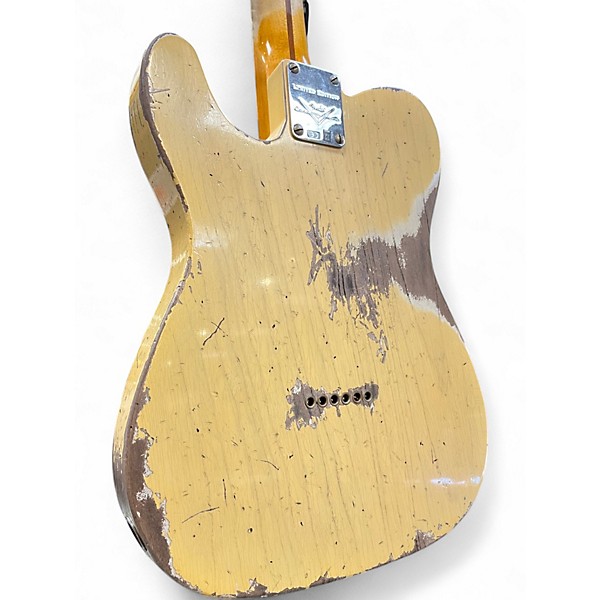 Used Fender Custom Shop LTD NAMM 1951 Nocaster Heavy Relic Nocaster Blonde Solid Body Electric Guitar