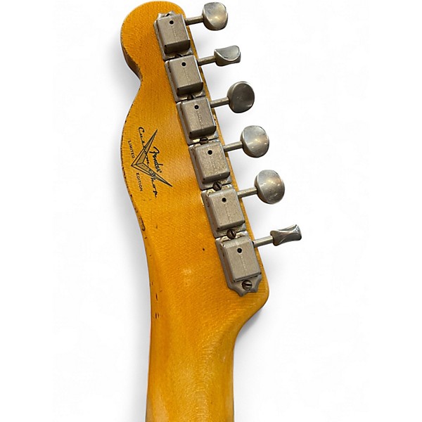 Used Fender Custom Shop LTD NAMM 1951 Nocaster Heavy Relic Nocaster Blonde Solid Body Electric Guitar
