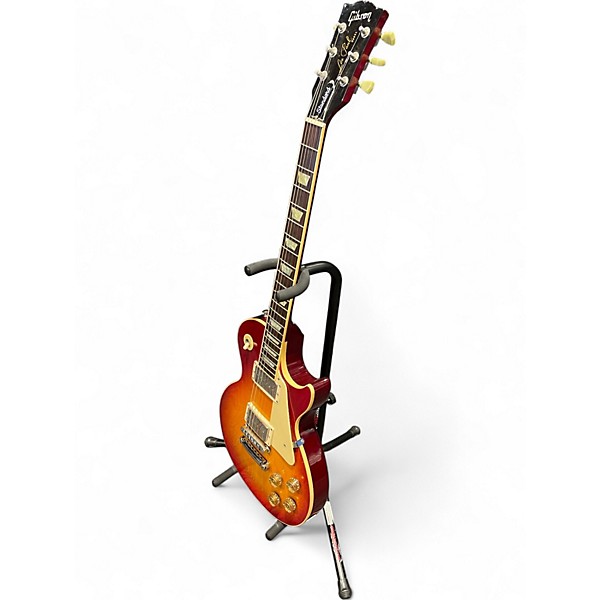 Vintage 1990 Gibson Les Paul Standard Heritage Cherry Sunburst Solid Body Electric Guitar