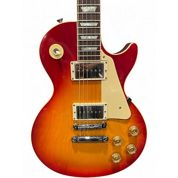 Vintage 1990 Gibson Les Paul Standard Heritage Cherry Sunburst Solid Body Electric Guitar